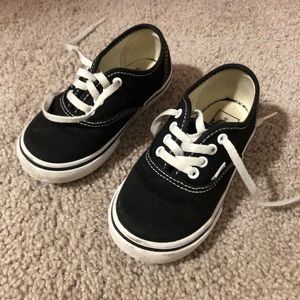 All black kids vans